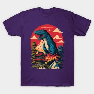 King of The monsters vector illustration design T-Shirt